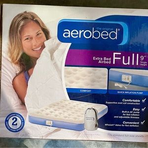 Aerobed Full air mattress. New.
